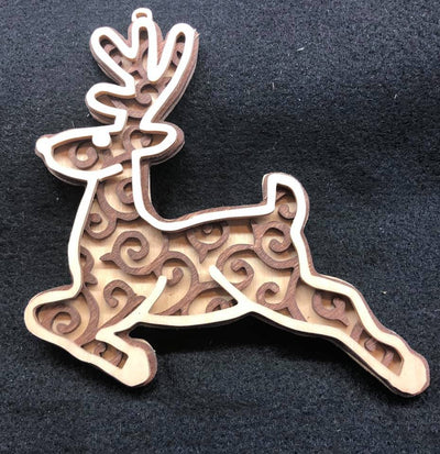 C083-Christmas deer