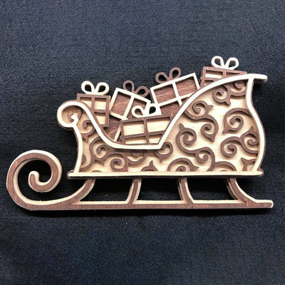C092-Christmas sleigh