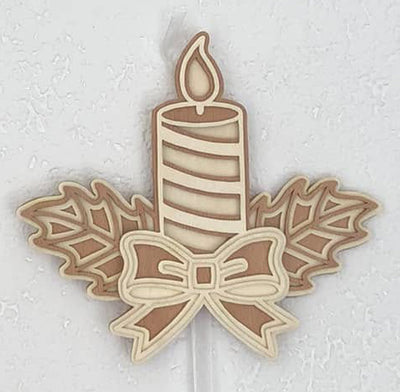 C093-Christmas candle