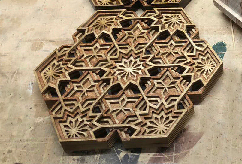 C97-ornament scroll saw project - Alex Fox pattern