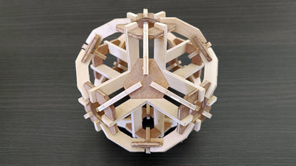 C006-Core Geometric Scroll Saw Pattern - Alex Fox Patterns