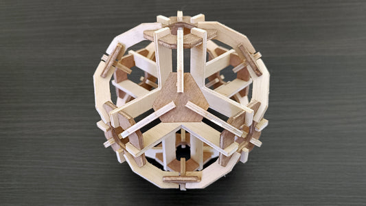 C006-Core Geometric Scroll Saw Pattern - Alex Fox Patterns