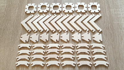 C006-Core Scroll Saw Pattern - Alex Fox Patterns