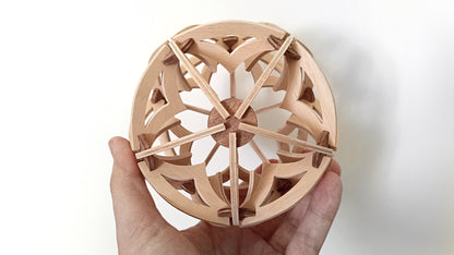 C005-Sphere Scroll Saw Pattern - Alex Fox Patterns