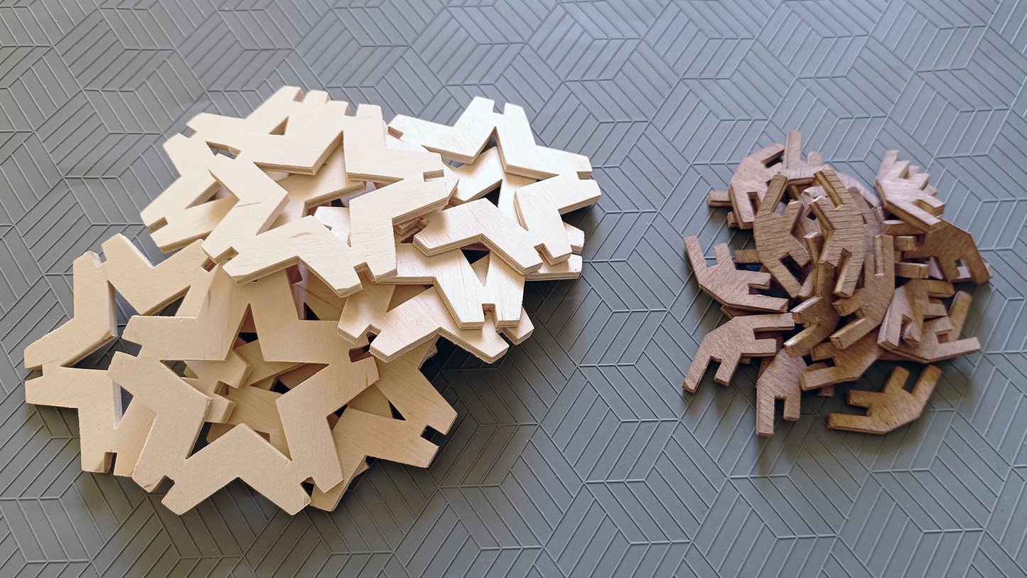C007-Star Scroll Saw Pattern - Alex Fox Patterns