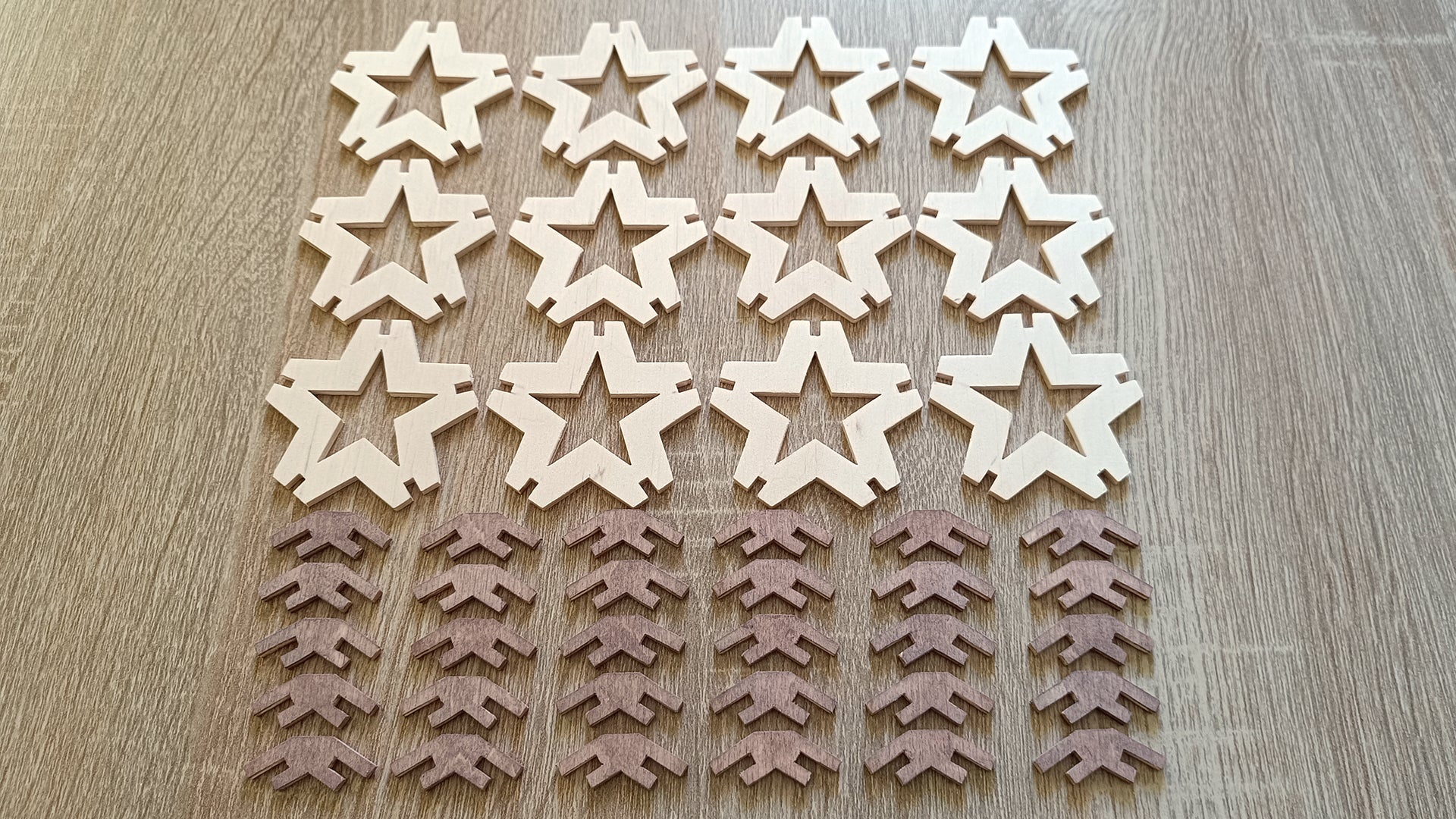 C007-Star Scroll Saw Pattern - Alex Fox Patterns