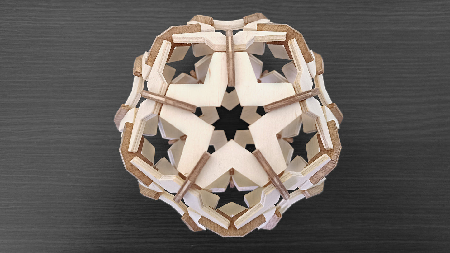 C007-Star Scroll Saw Pattern - Alex Fox Patterns