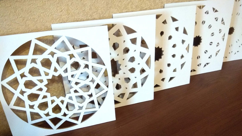 C018-Ornament Layered Scroll Saw Pattern - Alex Fox Patterns