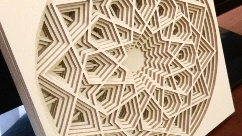 C018-Ornament Layered Scroll Saw Pattern - Alex Fox Patterns