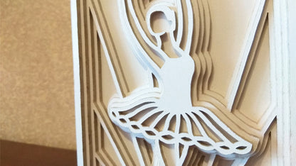 C026-Ballerina Layered Scroll Saw Pattern - Alex Fox Patterns