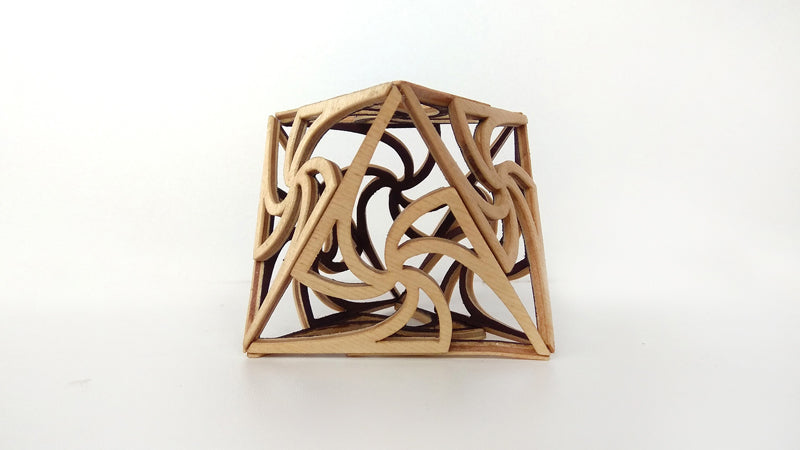 C033-Octahedron Scroll Saw Pattern - Alex Fox Patterns