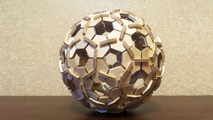 C040-Sphere Scroll Saw Pattern - Alex Fox Patterns
