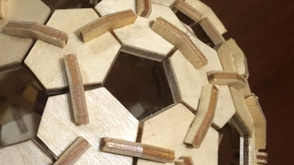 C040-Sphere Scroll Saw Pattern - Alex Fox Patterns