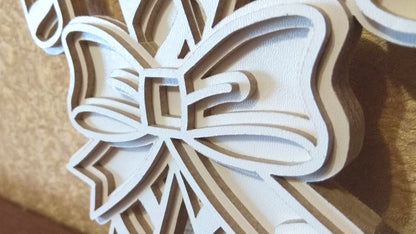 C041-Candy Canes Layered Scroll Saw Pattern - Alex Fox Patterns