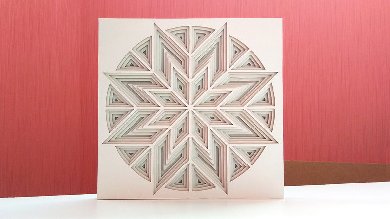 C043-Ornament Layered Scroll Saw Pattern - Alex Fox Patterns