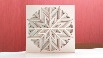 C043-Ornament Layered Scroll Saw Pattern - Alex Fox Patterns