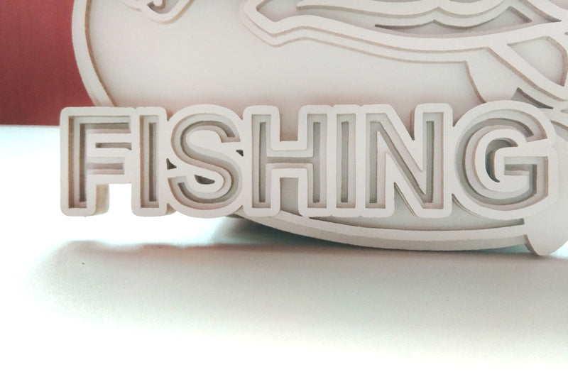 C044-Fishing Layered Scroll Saw Pattern - Alex Fox Patterns