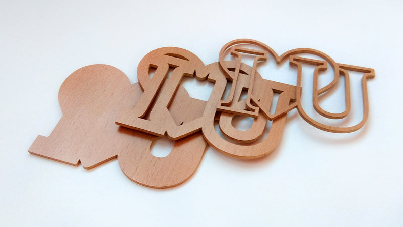 C047-Love Layered Scroll Saw Pattern - Alex Fox Patterns