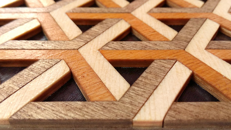 C048-Trivet Scroll Saw Pattern - Alex Fox Patterns
