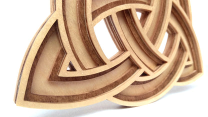 C050-Celtic Knot Layered Scroll Saw Pattern - Alex Fox Patterns
