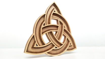 C050-Celtic Knot Layered Scroll Saw Pattern - Alex Fox Patterns