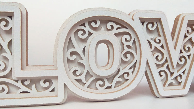 C051-Love Layered Scroll Saw Pattern - Alex Fox Patterns