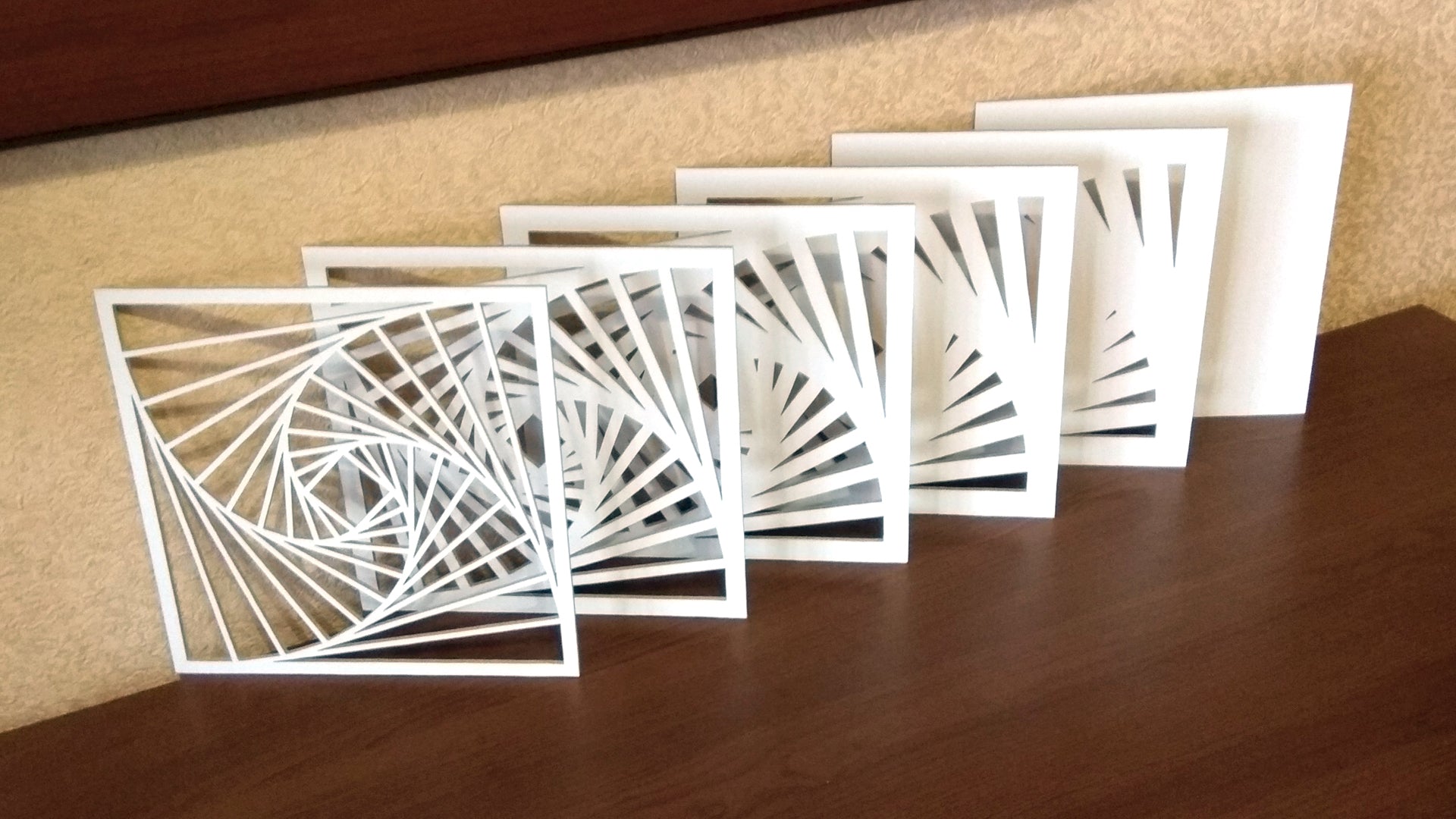 C052-Ornament Layered Scroll Saw Pattern - Alex Fox Patterns