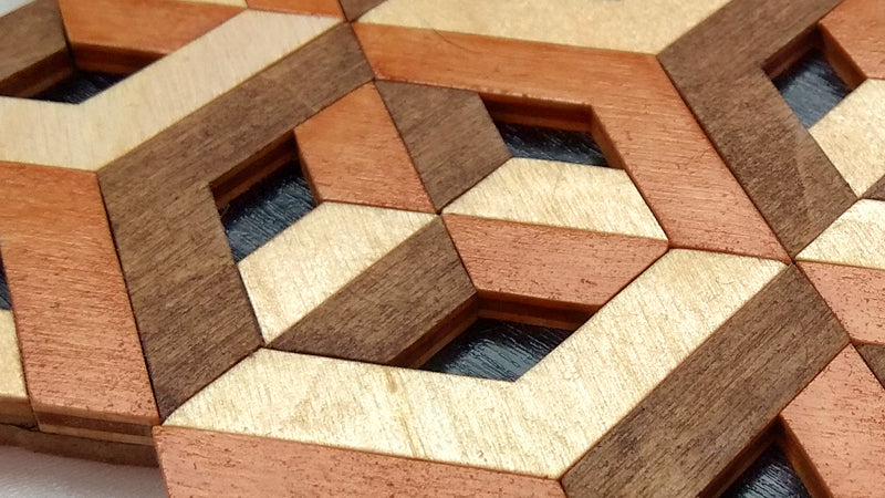 C055-Trivet Scroll Saw Pattern - Alex Fox Patterns