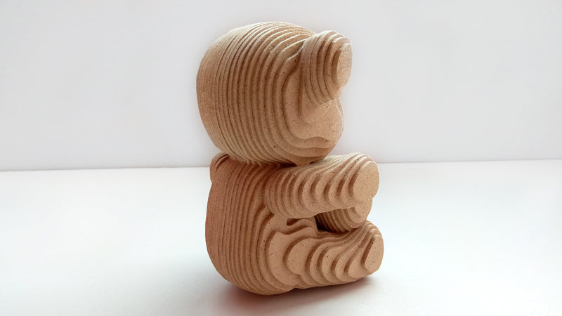 C060-Teddy Bear Scroll Saw Pattern - Alex Fox Patterns