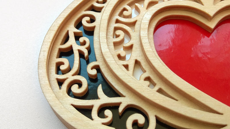 C062-Cats Layered Scroll Saw Pattern - Alex Fox Patterns