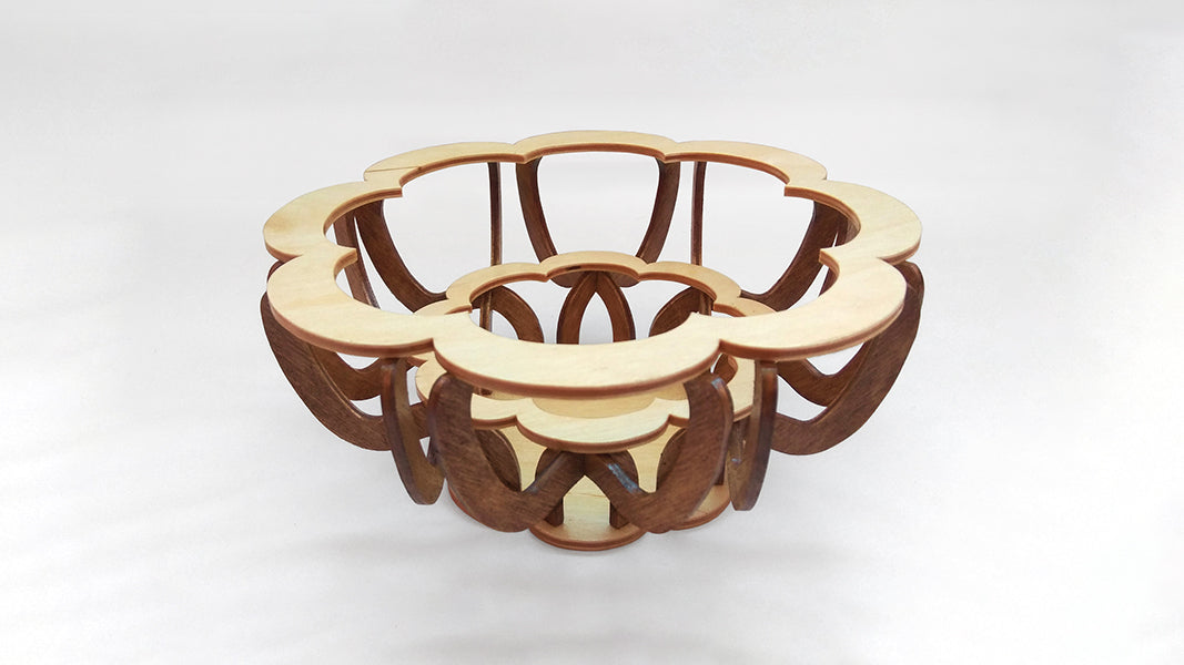 C063-Bowl Basket Scroll Saw Pattern — Alex Fox Patterns