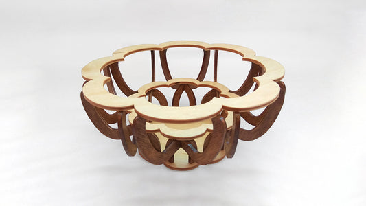 C063-Bowl Basket Scroll Saw Pattern — Alex Fox Patterns