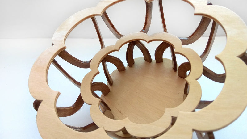 C063-Bowl Scroll Saw Pattern — Alex Fox Patterns