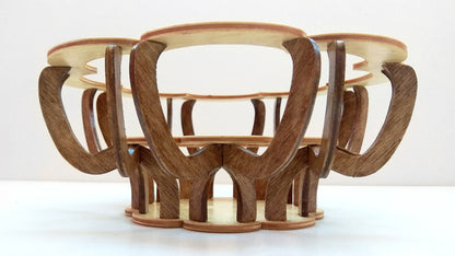 C063-Bowl Scroll Saw Pattern — Alex Fox Patterns