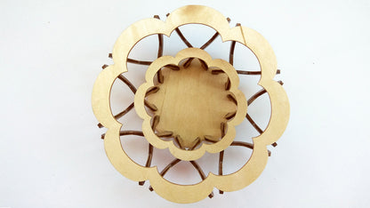 C063-Bowl Scroll Saw Pattern — Alex Fox Patterns