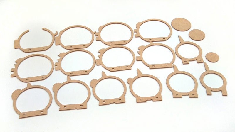 C066-Piggy Bank Scroll Saw Pattern - Alex Fox Patterns