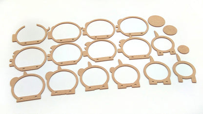C066-Piggy Bank Scroll Saw Pattern - Alex Fox Patterns