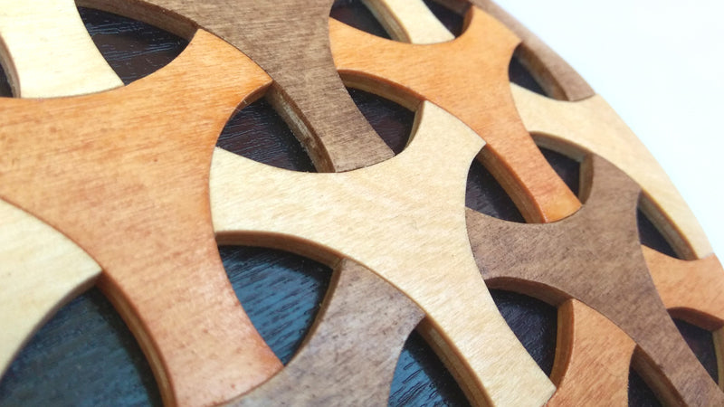C067-Trivet Scroll Saw Pattern - Alex Fox Patterns