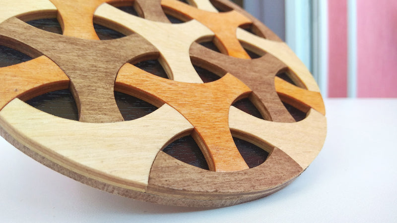 C067-Trivet Scroll Saw Pattern - Alex Fox Patterns