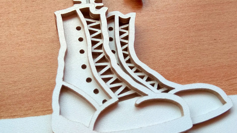 C084-Battlefield Cross Layered Scroll Saw Pattern - Alex Fox Patterns