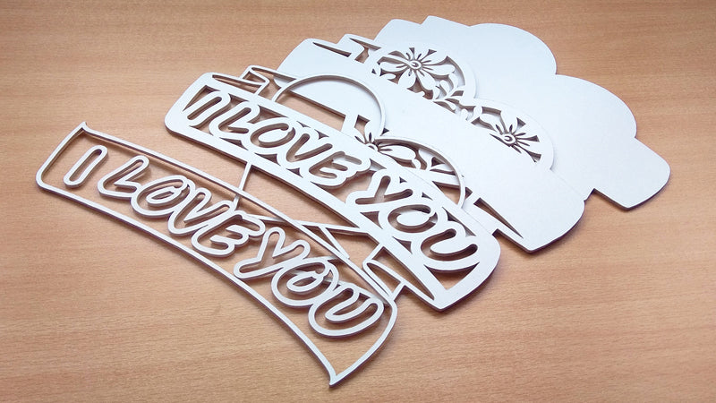 C087-Heart Layered Scroll Saw Pattern - Alex Fox Patterns
