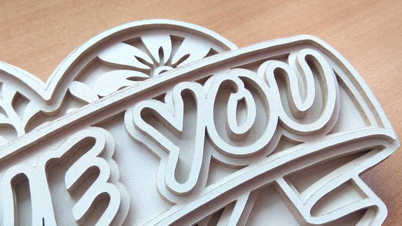 C087-Heart Layered Scroll Saw Pattern - Alex Fox Patterns