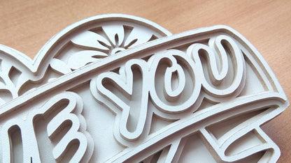 C087-Heart Layered Scroll Saw Pattern - Alex Fox Patterns
