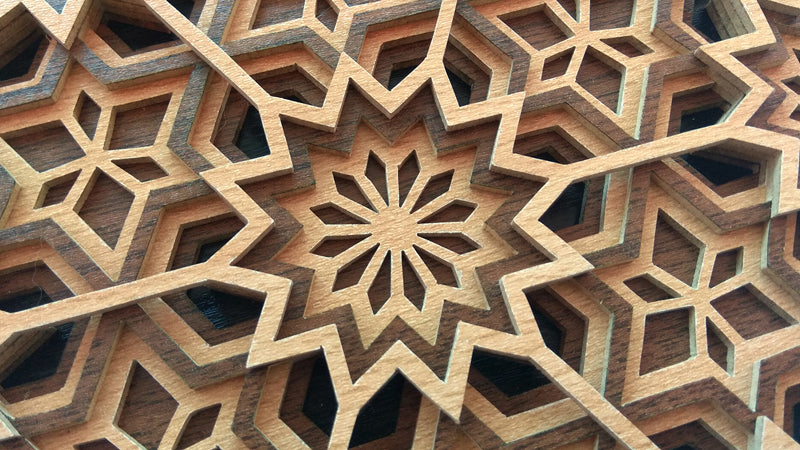 C097-Ornament Layered Scroll Saw Pattern - Alex Fox Patterns