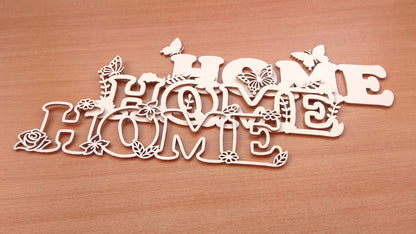 C111-Home Layered Scroll Saw Pattern - Alex Fox Patterns