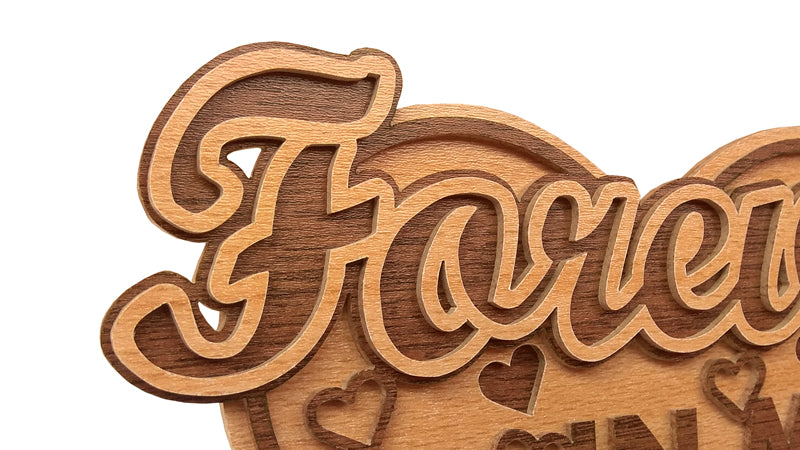 C112-Heart Layered Scroll Saw Pattern - Alex Fox Patterns