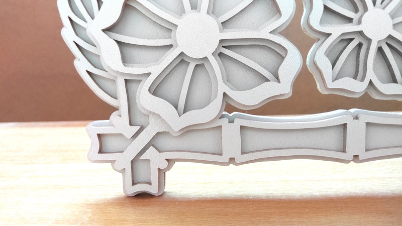 C114-Dragonfly Layered Scroll Saw Pattern - Alex Fox Patterns
