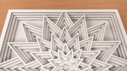 C116-Ornament Layered Scroll Saw Pattern - Alex Fox Patterns