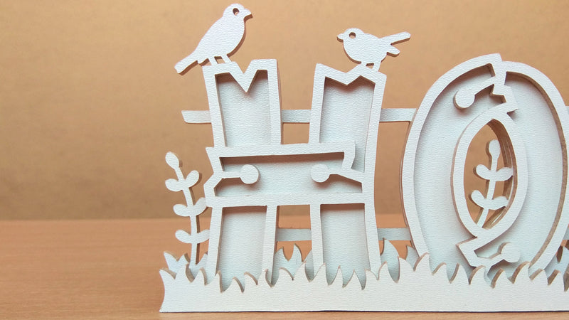 C120-Home Layered Scroll Saw Pattern - Alex Fox Patterns