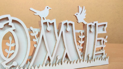 C120-Home Layered Scroll Saw Pattern - Alex Fox Patterns